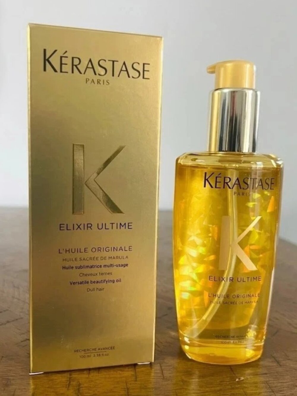 Kerastase Paris Elixir Ultime Original Hair Beautifying Oil 100ml Brand New